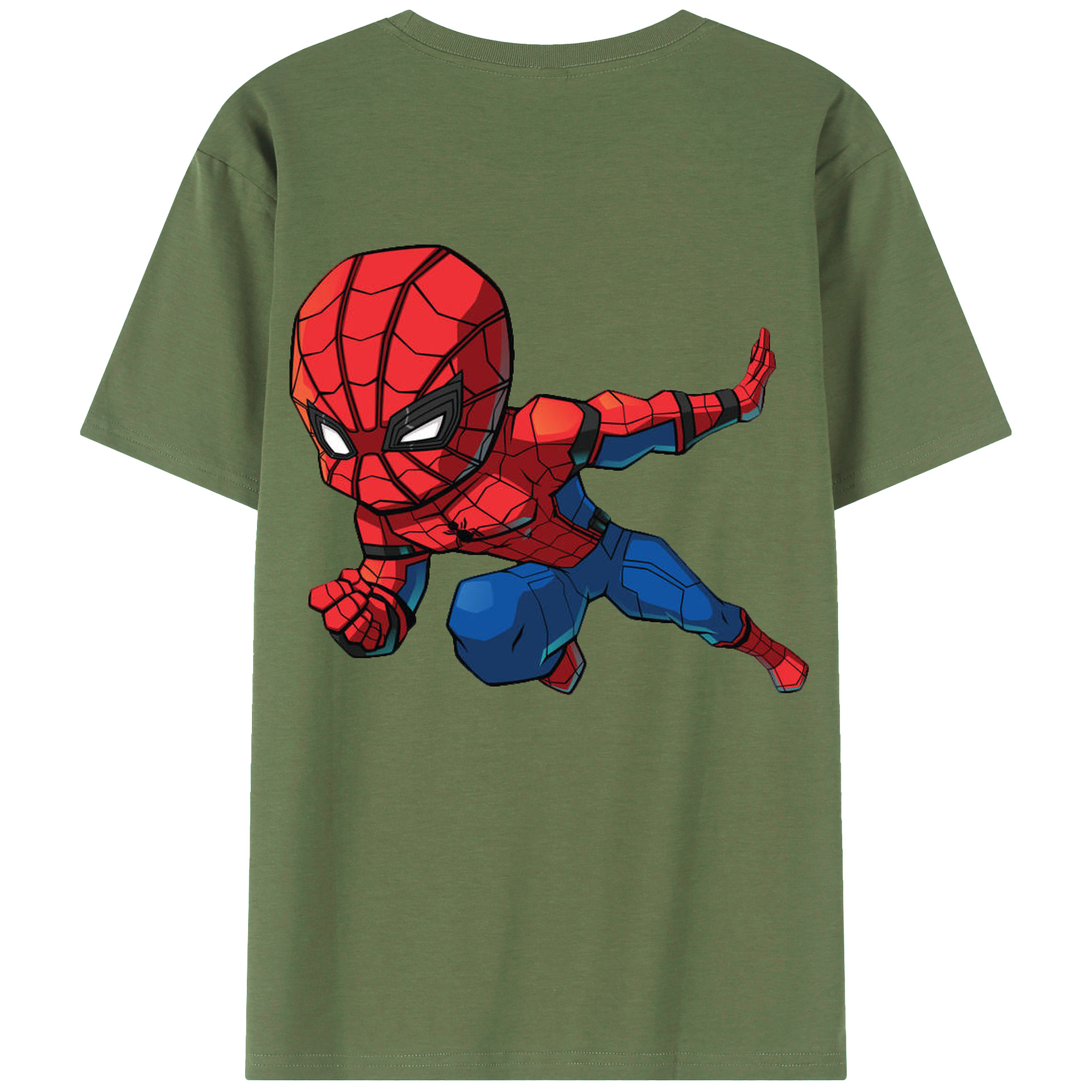 （画像用） アベンジャーズ The Avengers 綿100％ メンズ半袖Tシャツ（バックプリント） 通気性